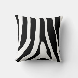 Almofada Padrão de faixas de impressão zebra