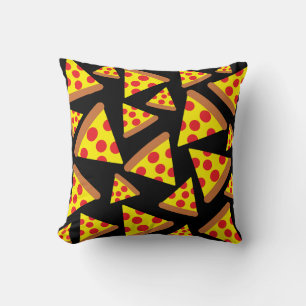Almofada Padrão de fatias de pizza
