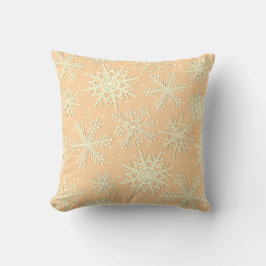 Almofada Padrão de flocos de neve