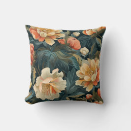 Almofada Padrão de Flor Colorido