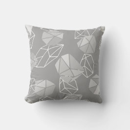 Almofada Padrão de Gems Moderno