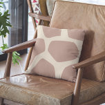Almofada Padrão de girafa moderna<br><div class="desc">O padrão moderno da girafa,  para uma selva moderna,  inspirou decoração.</div>