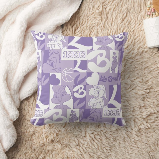 Almofada Padrão de Grade Lola 96 (Cobertor)