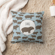 Padrão de Hipopótamo Personalizado