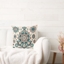 Padrão de inverno do floco de neve colorido