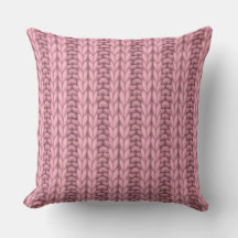 Padrão de Lã de Tricô de Inverno Rosa Claro