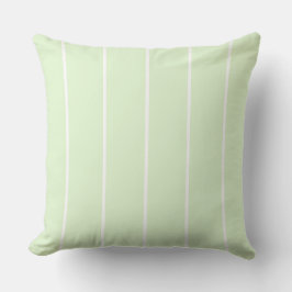 Almofada Padrão de Listra Vertical de Cor Suave Design