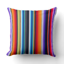 Padrão de listras multicoloridas cantina serape