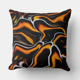 Almofada Padrão de Onda de Ferrugem Design de Travesseiro A