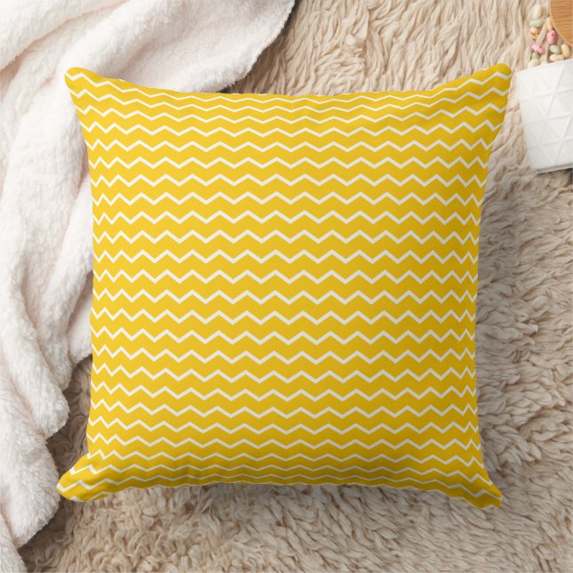 Almofada Padrão de Ondas Chevron Dinâmicas (Cobertor)