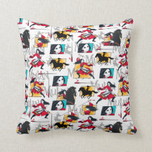 Padrão de Painéis Ilustrados Mulan