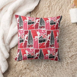 Almofada Padrão de Paris de Ladybug em quadrinhos milaculos