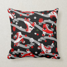 Padrão de Pele de Pele com Rolo Retro Rockabilly