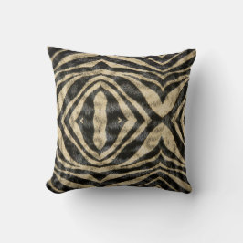 Almofada Padrão de Pelo de Zebra Exótico da Moda Estampa de