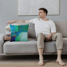 Padrão de pintura elegante e abstrato e colorido