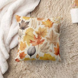 Almofada Padrão de queda de aquarela