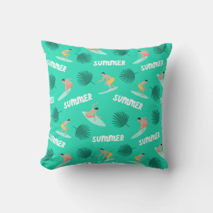 Almofada Padrão de risco de surf de verão