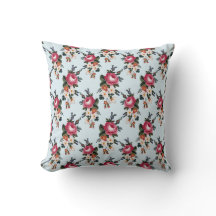 Padrão de Rosas Rosa Vintage Reversible