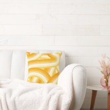 Padrão de Stripes Arco-Íris Retroativo Amarelo