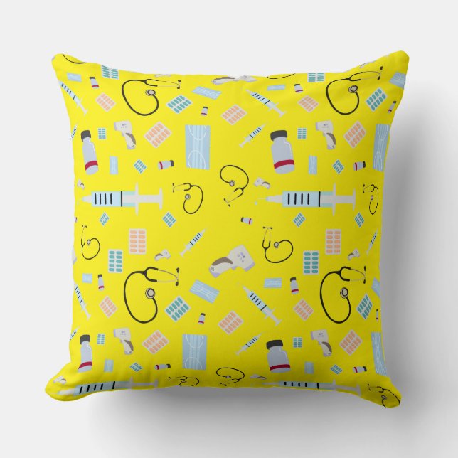 Almofada Padrão de Suprimentos Médicos do Médico de Saúde (Frente)