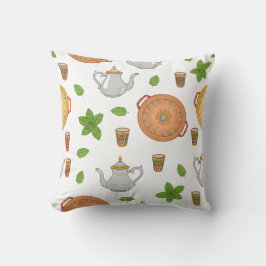 Almofada Padrão de Tea & Tajine marroquino