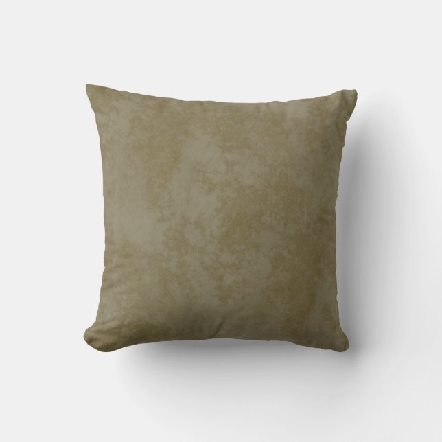 Almofada Padrão de Textura com Manchas de Café (Frente)