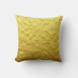 Almofada Padrão de Textura Dourada (Brilho Luxuoso do Ouro)