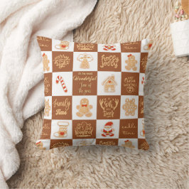 Almofada Padrão de Verificação de Biscoitos de Gingerpão