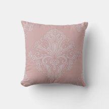 Padrão Decorativo em Dourado Rosa, Elegante