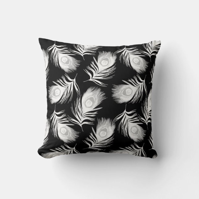 Almofada Padrão decorativo sem descontinuidades com um belo (Frente)