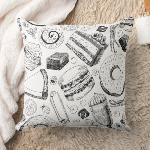 Almofada Padrão delicioso