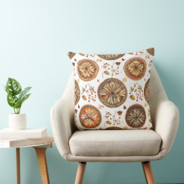 Almofada Padrão do Autumn Mandala