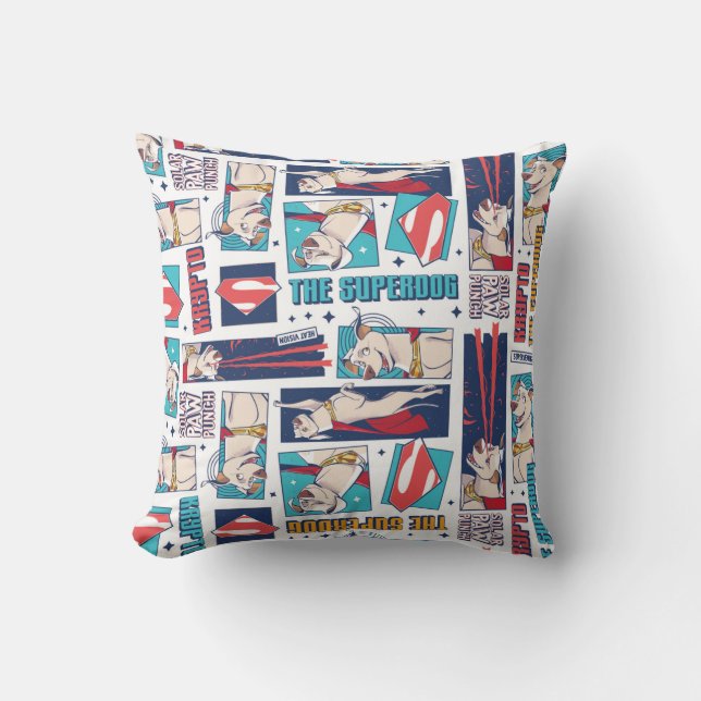 Almofada Padrão do painel de músicas Krypto (Frente)