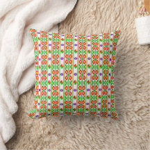 Padrão Floral Boho Moderno de Bordado Cruzado Sem