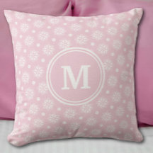 Padrão Floral Cor-De-Rosa E Branco