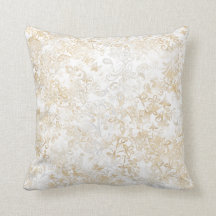 Padrão floral da colheita de marfim branco