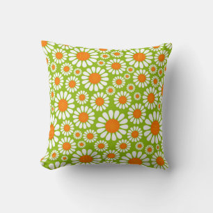 Almofada Padrão Floral da Flor da Daisy Bonita
