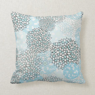 Almofada Padrão Floral Moderno de Tendy