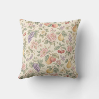 Almofada Padrão Floral Vintage