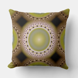 Almofada Padrão fractal de Natal