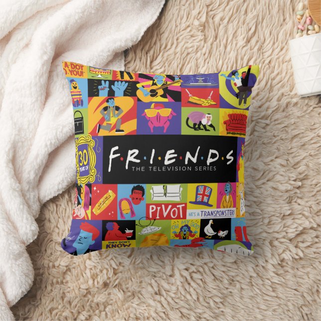 Almofada Padrão FRIENDS™ Icônico (Cobertor)