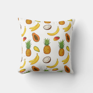 Almofada Padrão Fruta tropical
