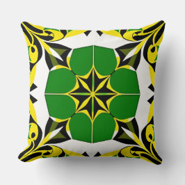 Almofada Padrão Geométrico de abstrato