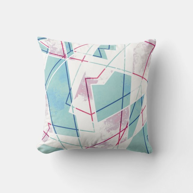 Almofada Padrão Geométrico Desconectado (Frente)