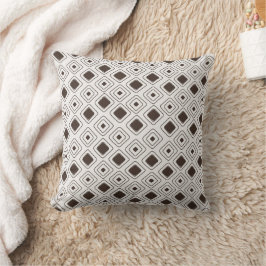 Almofada Padrão Geométrico Tribal Azteca Boho Soft Neutro