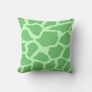 Almofada Padrão Girafa Verde