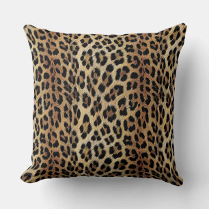 Almofada Padrão leopardo, tigre, pele leopardo, moda,