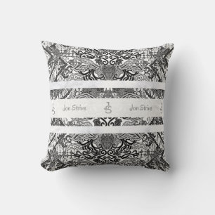 Almofada Padrão moderno de BATIK