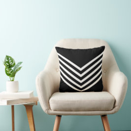 Almofada Padrão moderno de formas geométricas sólidas 1