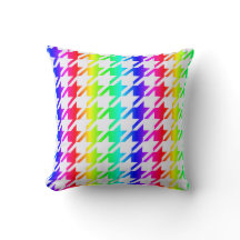 Padrão moderno do Rainbow Houndstooth
